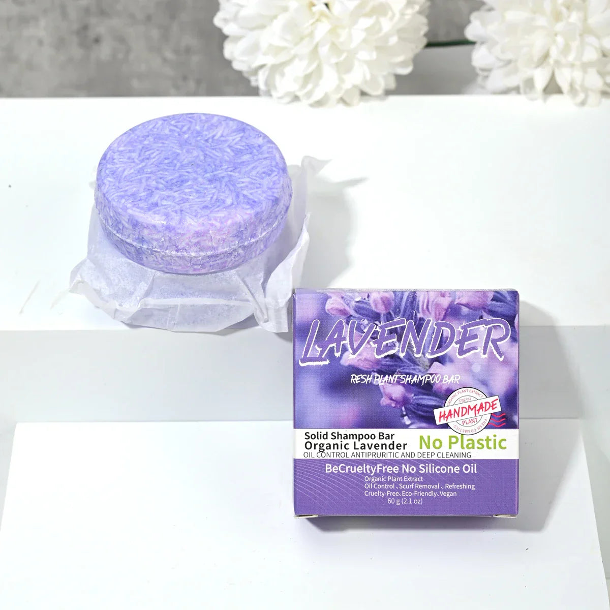 Provence Lavender Cleansing Bar – Handmade Soap for Hair & Body