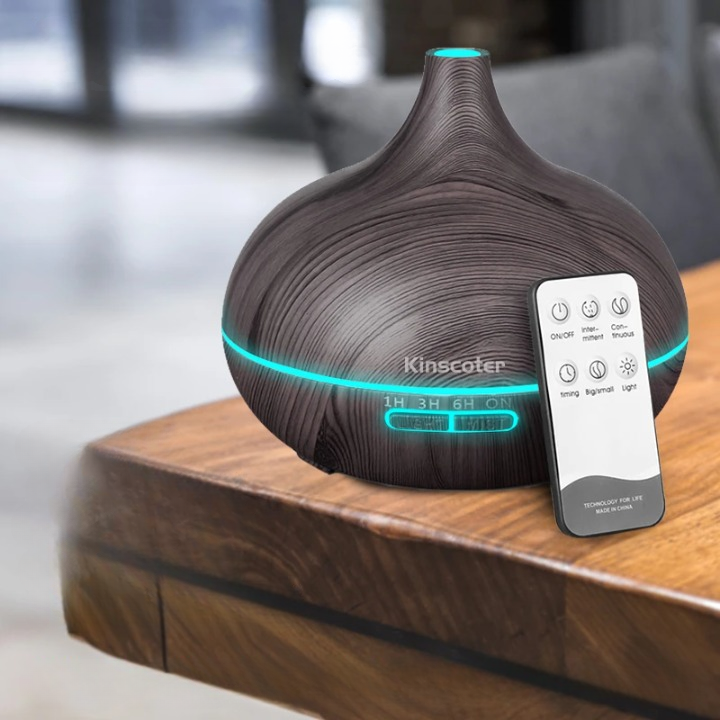 Room Diffuser – Adjustable Light & Wooden Design