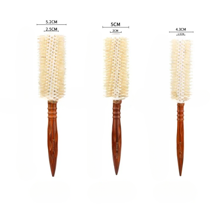 Round Bamboo Hair Brush – Eco-Friendly Styling Tool