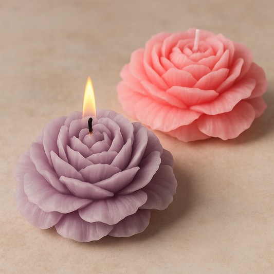 Flower-Shaped Decorative Candle – Perfect Gift for Any Occasion