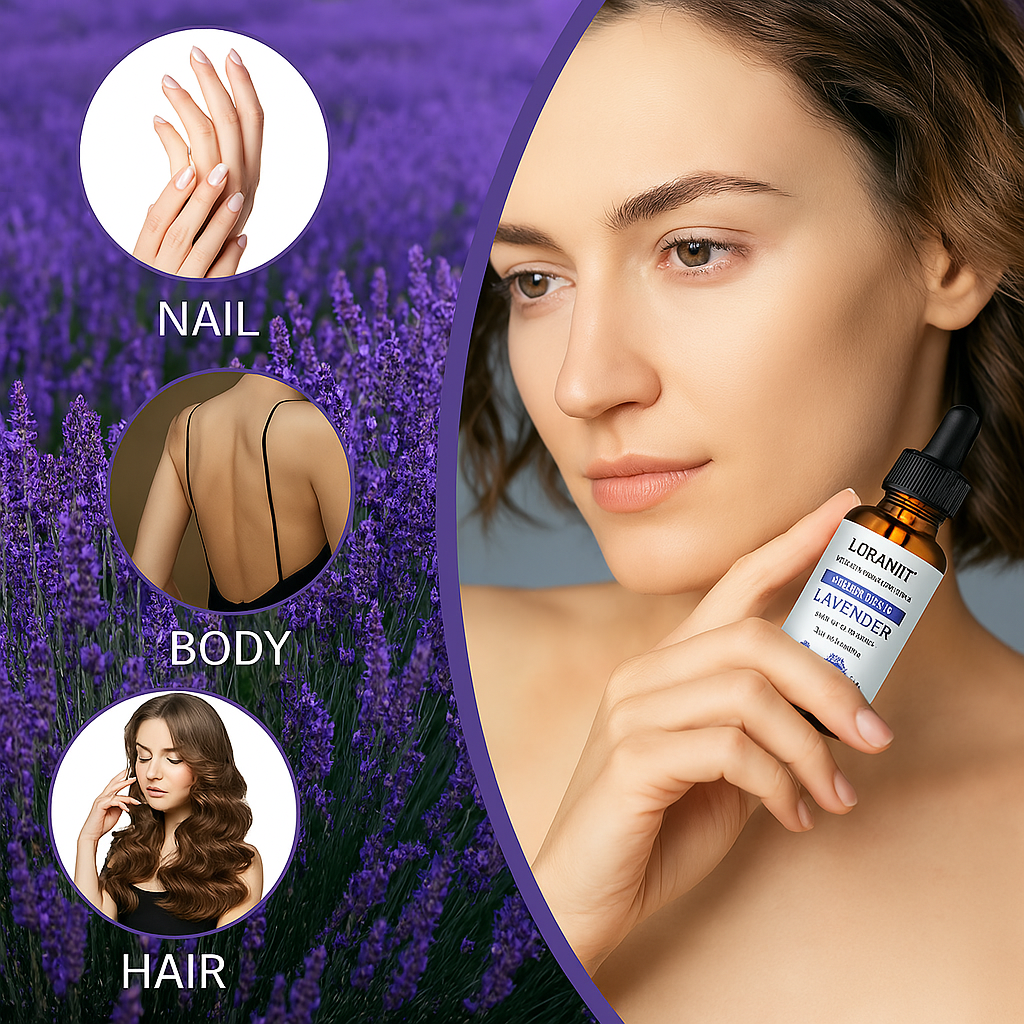 Lavender Botanical Oil for Skin & Body Care