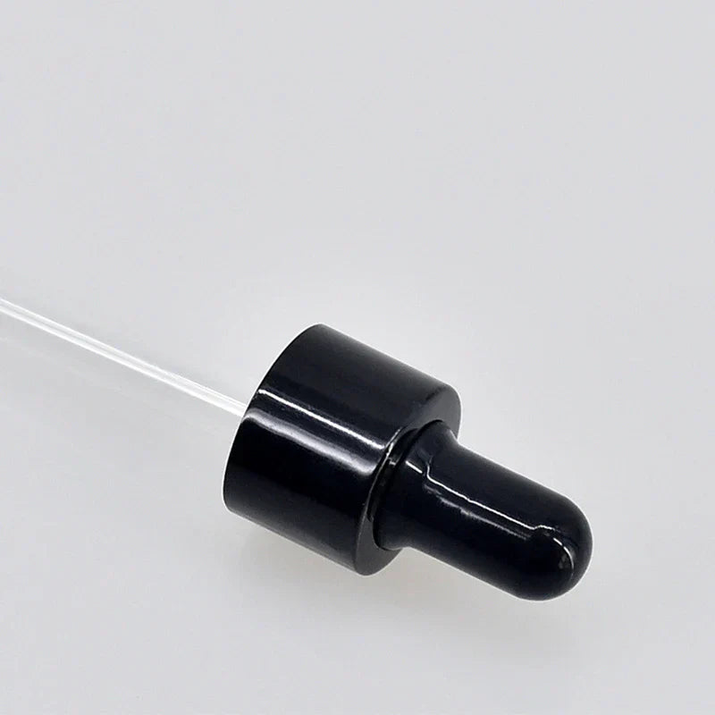 Amber Glass Dropper Bottles with Measurement Scale – 5ml to 100ml