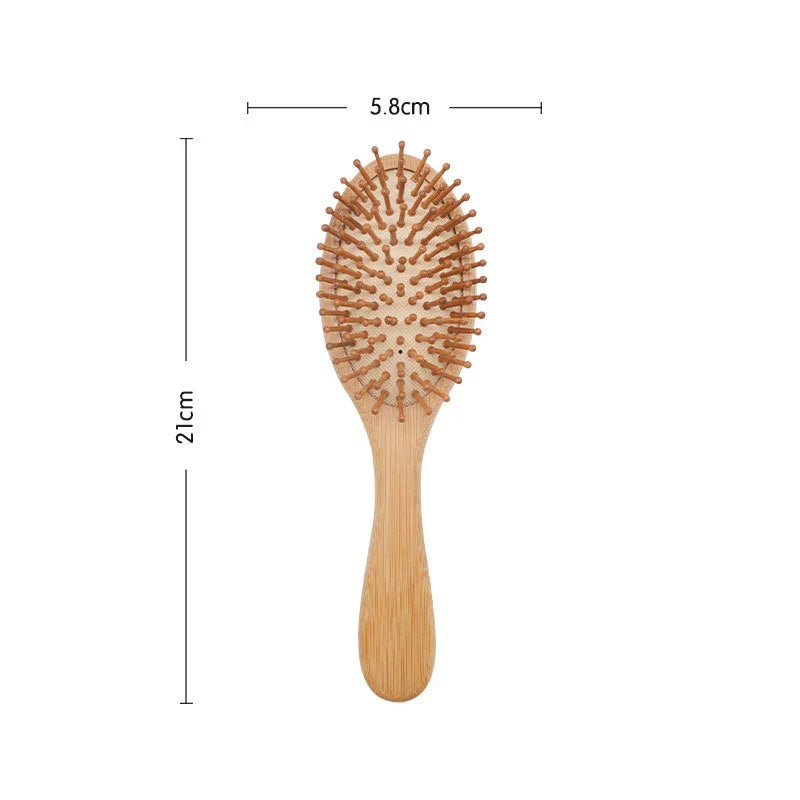 Bamboo Comb – Gentle Scalp Massage & Eco-Friendly Grooming