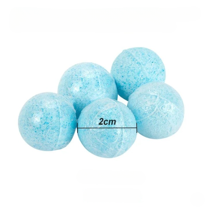 ZenBliss Bath Fizzies – Sea Salt & Natural Plant Extracts