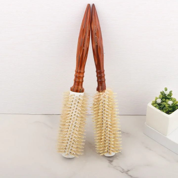 Round Bamboo Hair Brush – Eco-Friendly Styling Tool