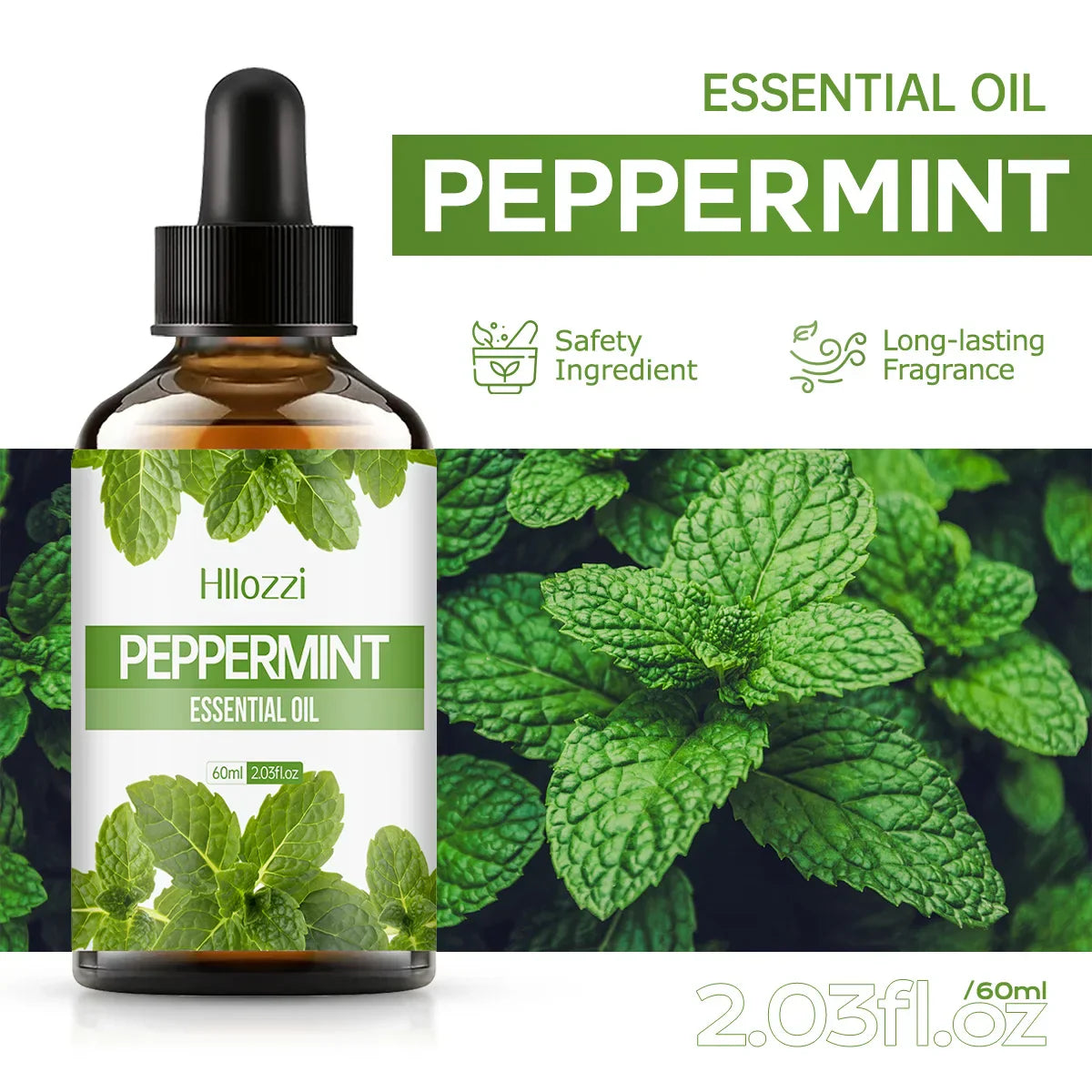 Peppermint Scented Oil for Home & Spaces