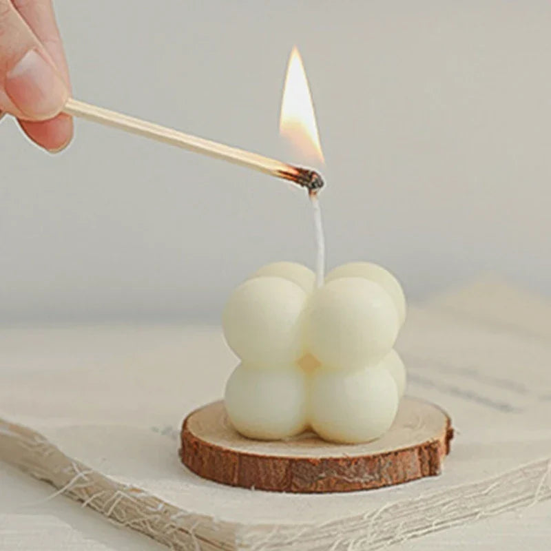 Decorative Cube Candles – Soft Fragrance for Any Room