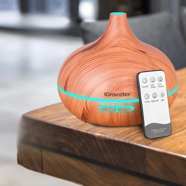 Room Diffuser – Adjustable Light & Wooden Design
