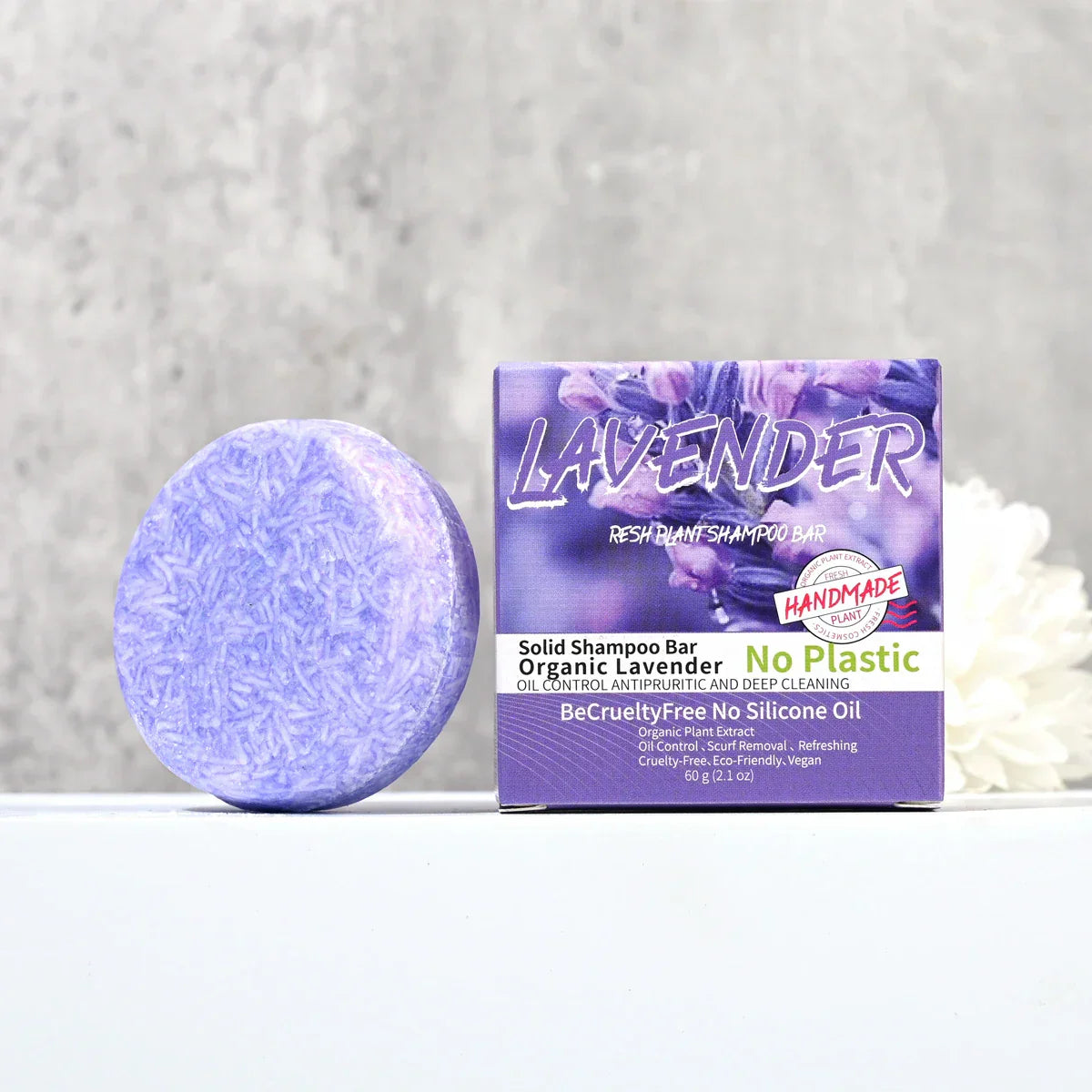 Provence Lavender Cleansing Bar – Handmade Soap for Hair & Body