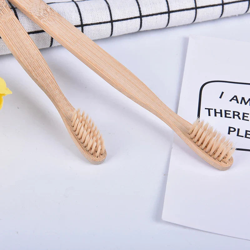 Bamboo Brush Set – Eco-Friendly Hygiene Essentials