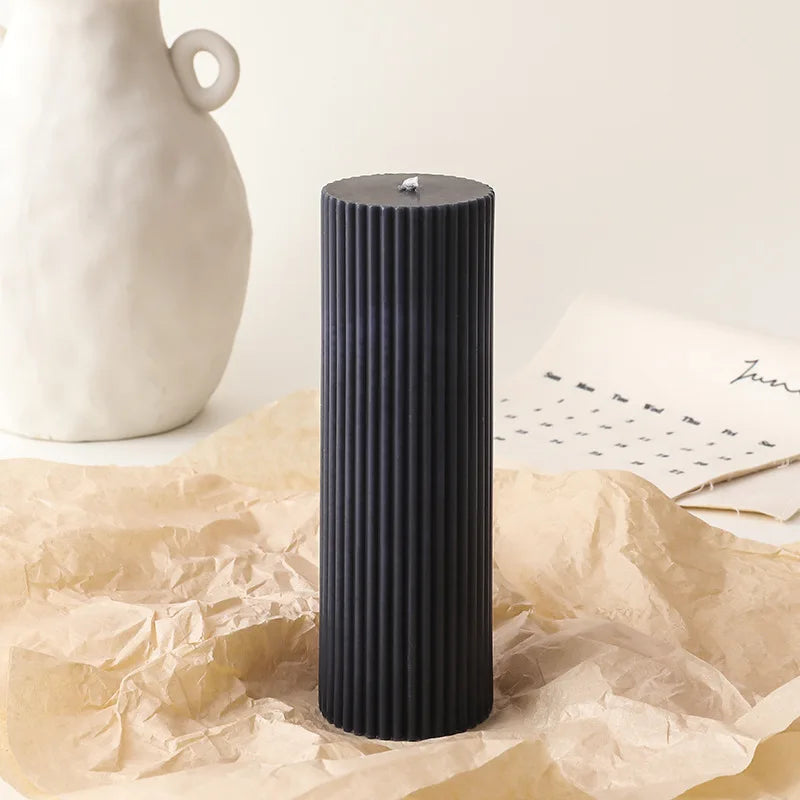 Classic Vegetable Wax Candle – Elegant Room Decor