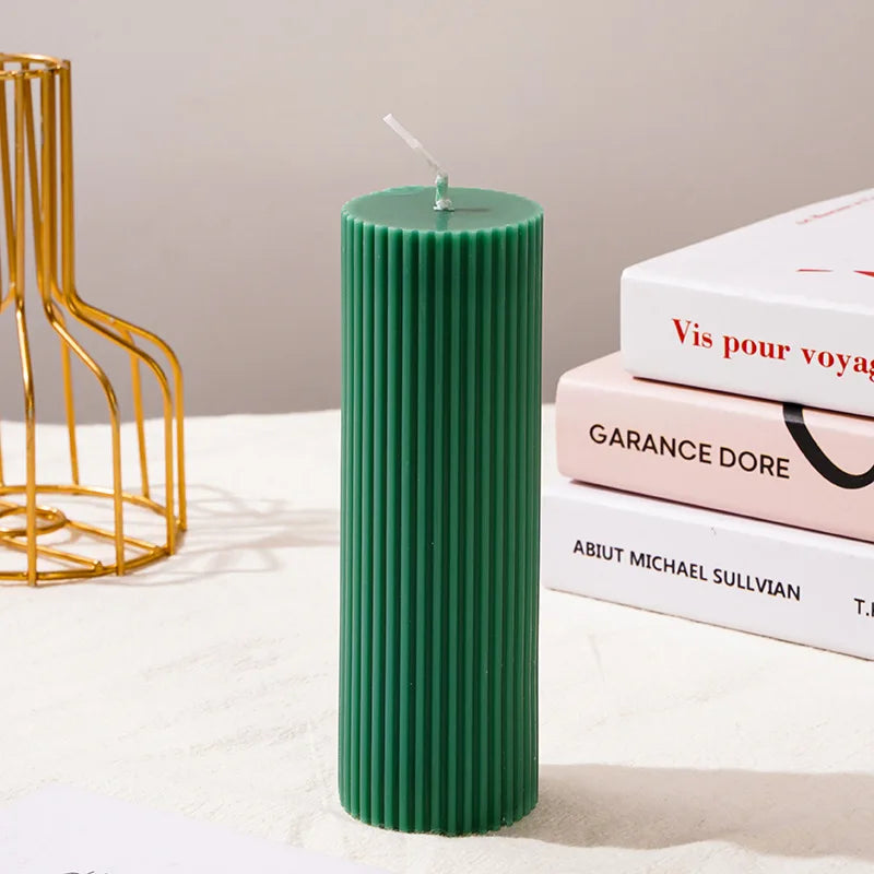 Classic Vegetable Wax Candle – Elegant Room Decor