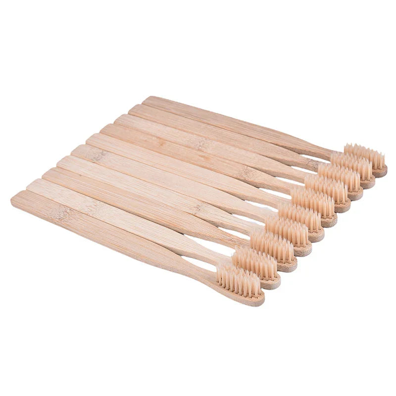 Bamboo Brush Set – Eco-Friendly Hygiene Essentials